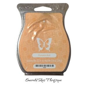 Scentsy pumpkin roll wax bar melt free shipping